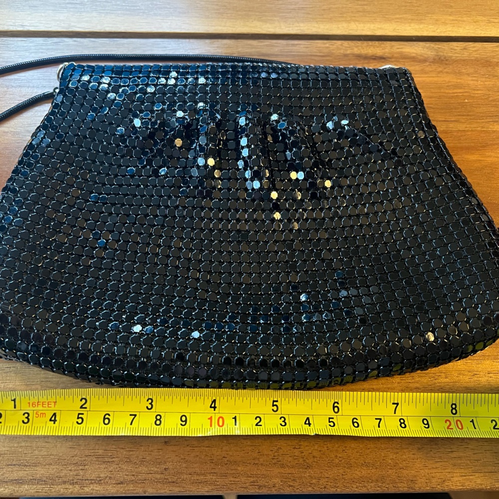 Black Sequin Purse